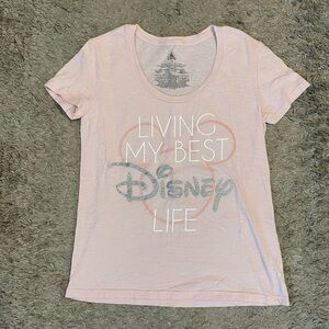 Disney Living My Best Disney Life Tee Adult XS